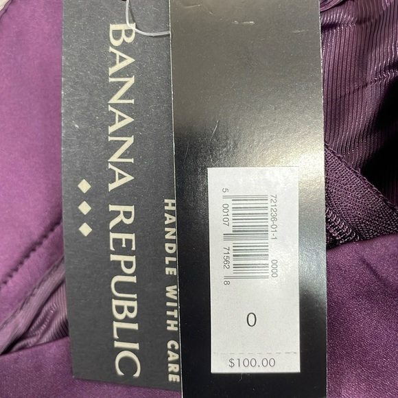 Banana Republic Purple Wide Leg Pants - Picture 14 of 16